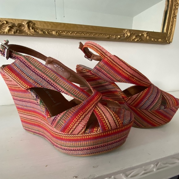 Jeffrey Campbell sky high wedges. - Picture 2 of 8